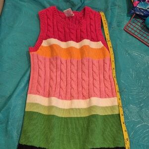 Gymboree Bright Pink Ribbed Knit Sweater